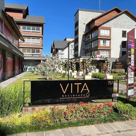 グラマドLoft Novo Aconchegante A 500M Da Rua Cobertaアパートメント エクステリア 写真