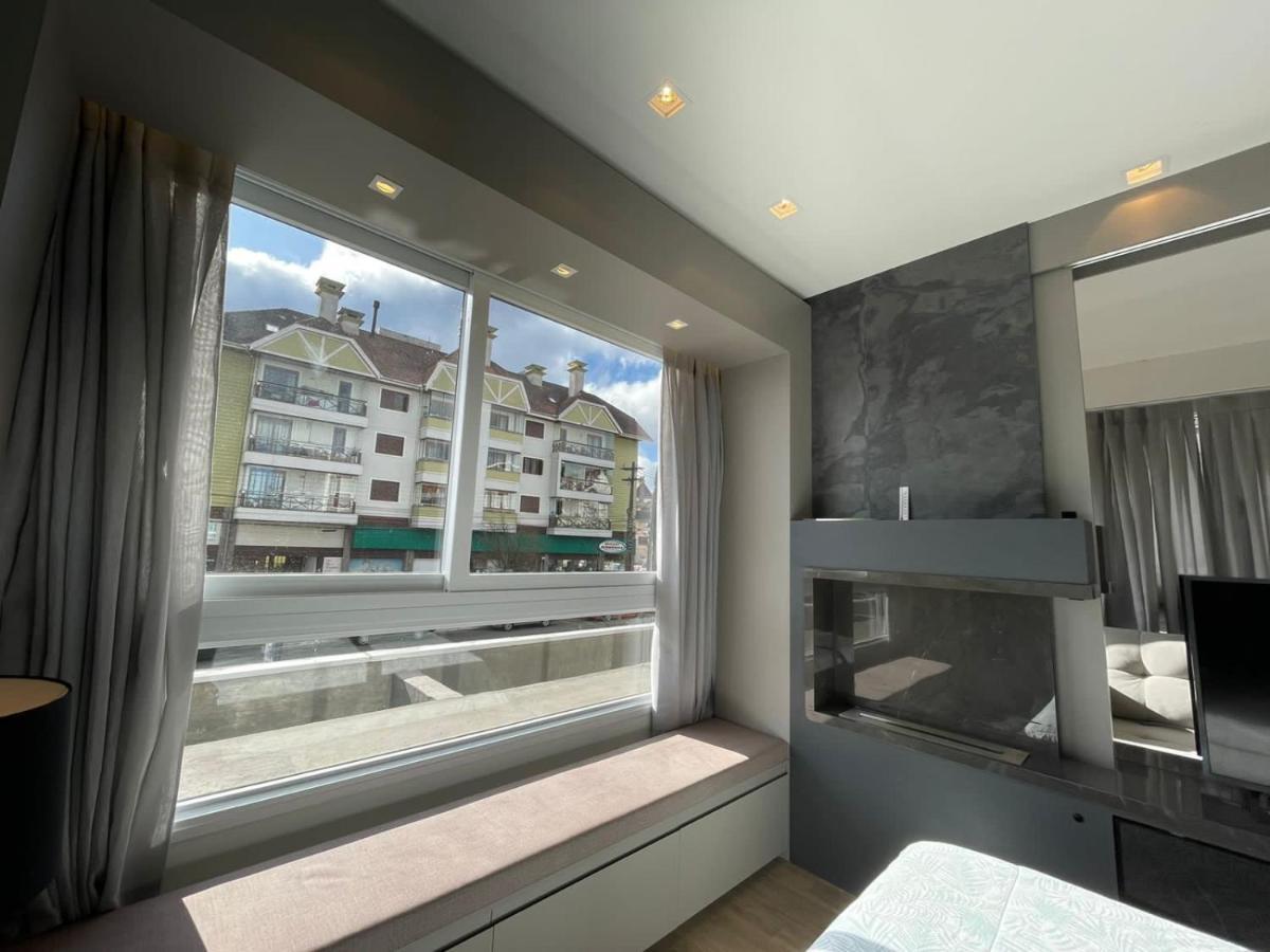 グラマドLoft Novo Aconchegante A 500M Da Rua Cobertaアパートメント エクステリア 写真