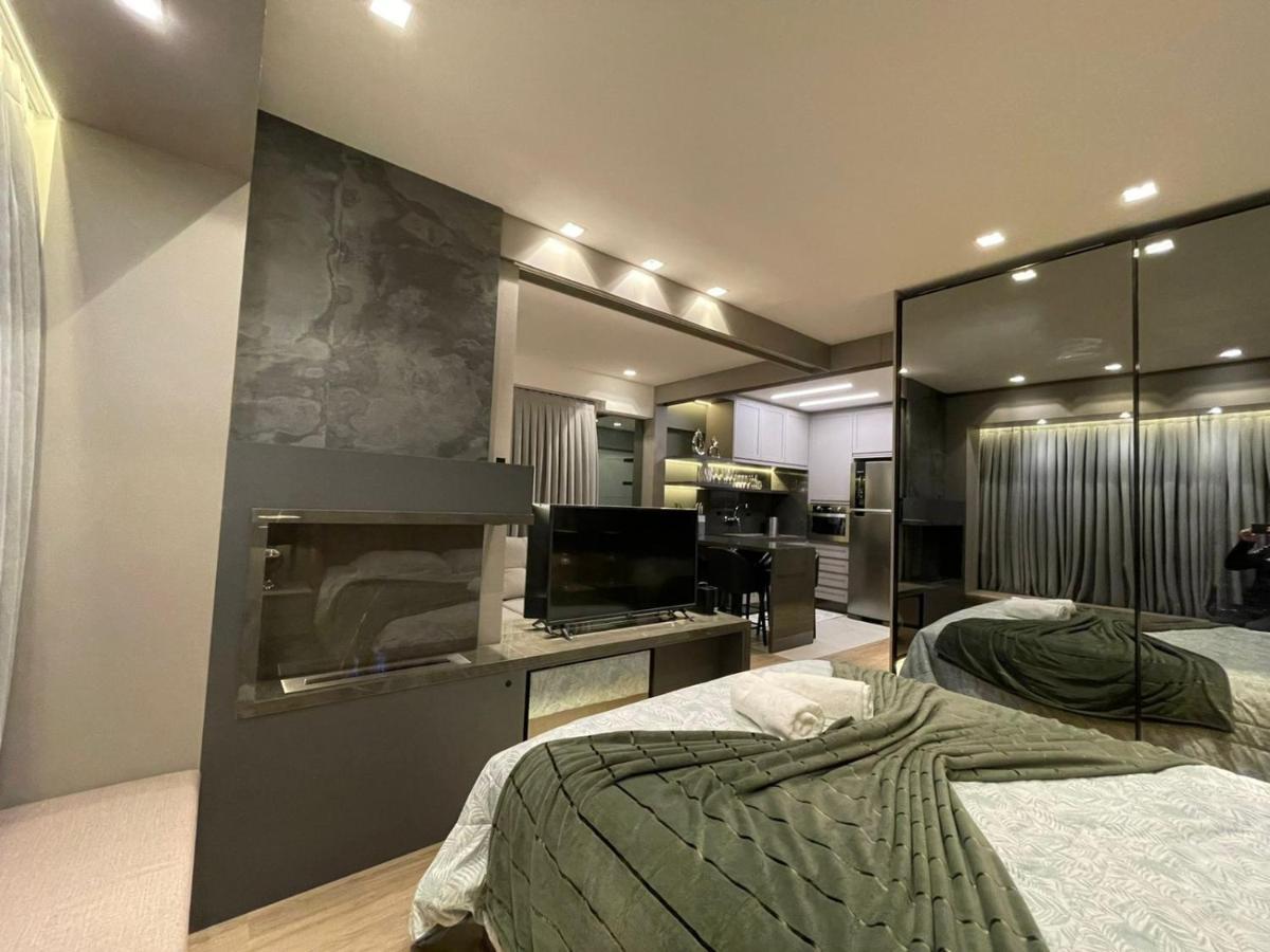 グラマドLoft Novo Aconchegante A 500M Da Rua Cobertaアパートメント エクステリア 写真